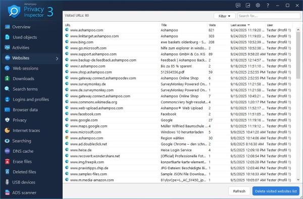 Ashampoo Privacy Inspector 33