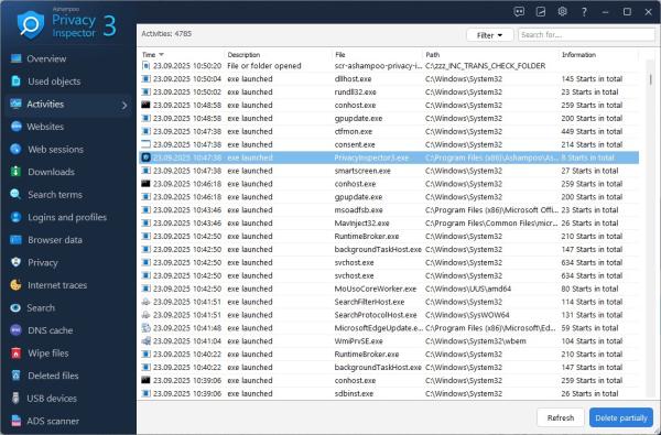 Ashampoo Privacy Inspector 34