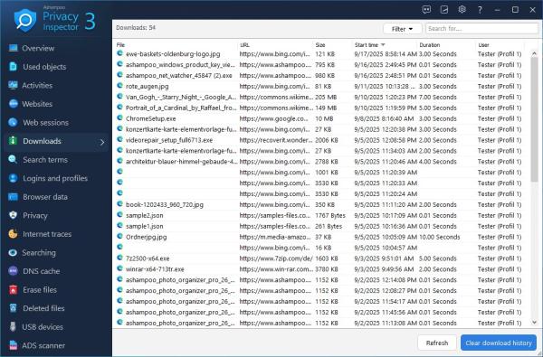 Ashampoo Privacy Inspector 311