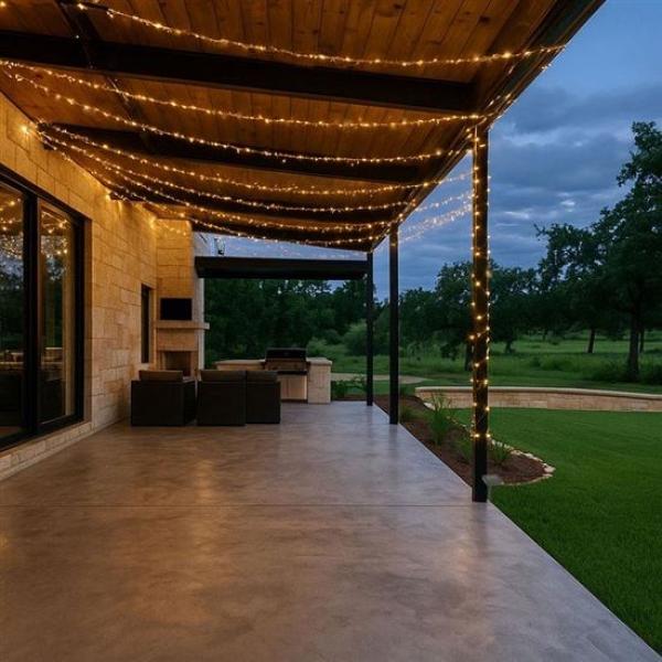 Solight LED solární řetěz,  200LED,  22m,  teplá bílá2