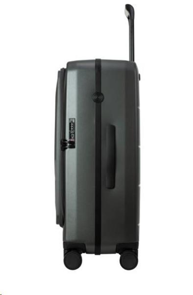 ACER cestovní kufr Predator Streetstyle 25", polykarbonát, 65l, TSA kombinační zámek, 3 kapsy, matně šedá5