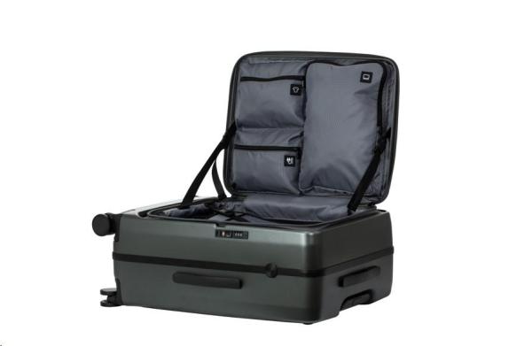 ACER cestovní kufr Predator Streetstyle 25", polykarbonát, 65l, TSA kombinační zámek, 3 kapsy, matně šedá4
