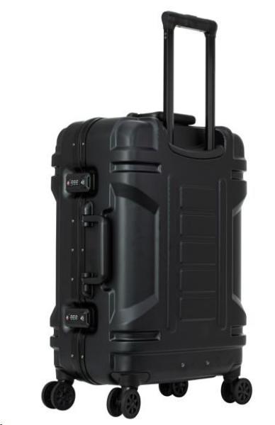 ACER Cestovní kufr Predator Robust Luggage 22", polykarbonát, 54l, TSA kombinační zámek, 2 kapsy, černá0