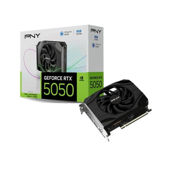 PNY VGA Nvidia GeForce RTX 5050 8GB Single Fan,  RTX 5050,  8GB GDDR6,  3xDP,  1xHDMI
