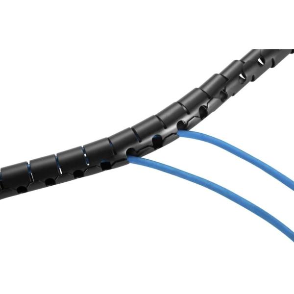 EVOLVEO CableHold,  organizér kabelů,  2, 5 m x 2 cm,  samosvorný,  černý2