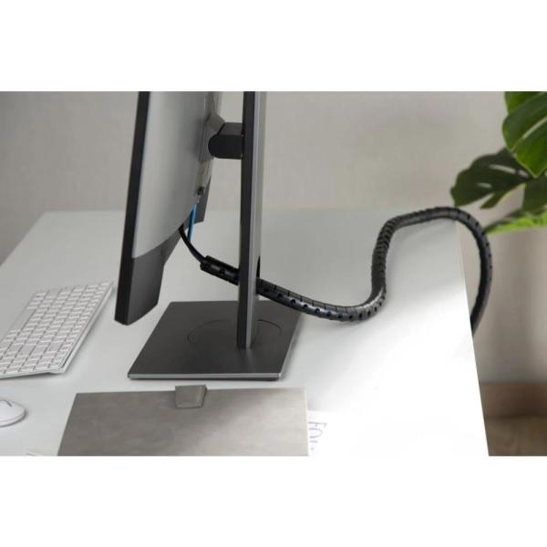 EVOLVEO CableHold,  organizér kabelů,  2, 5 m x 2 cm,  samosvorný,  černý3