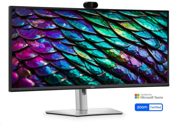 DELL LCD P3426WEB - 34"/ UW-QHD/ IPS/ 3440x1440/ 21:9/ 100Hz/ 8ms/ 1500:1/ 350 cd/ m2/ HDMI/ DP/ VESA/ PIVOT/ 3YNBD (210-BVHQ)
