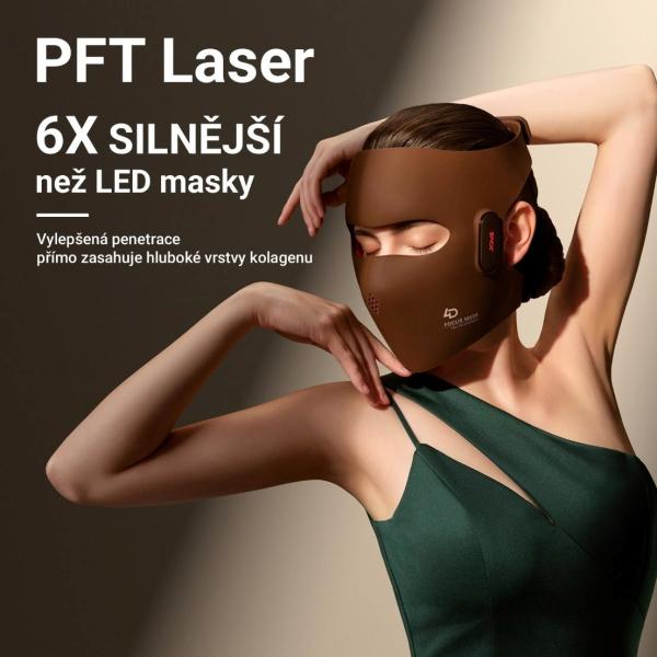 BAZAR - JOVS 4D v2 laserová světelná terapeutická maska - Poškozený obal (Komplet)8
