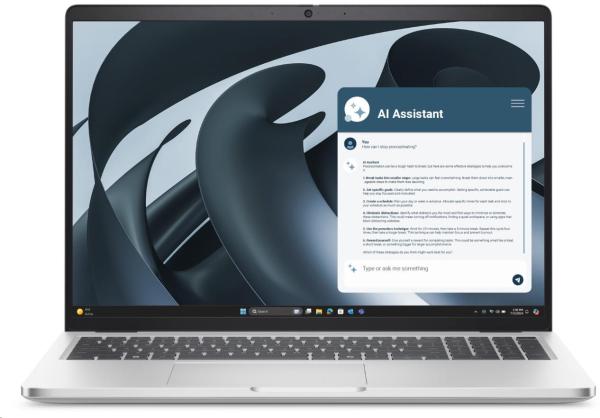 Dell Pro 16 Plus/ PB16255/ R5-220/ 16"/ WUXGA/ 16GB/ 256GB/ AMD int/ W11P/ Silver/ 3R NBD
