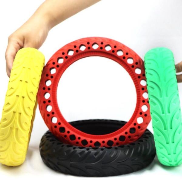 Bezdušová pneumatika pro Xiaomi Scooter zelená (Bulk)6