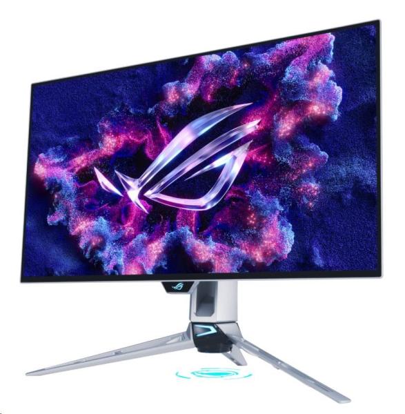 ASUS LCD 27" ROG Swift OLED PG27AQWP-W Gaming monitor,  2560x1440,  Flat,  G-Sync,  2K 520Hz/ HD 720Hz,  0, 02ms,  HDMI,  DP,  VES2
