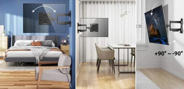 Polohovatelný držák Tv monitoru Fiber Mounts FM39b
1