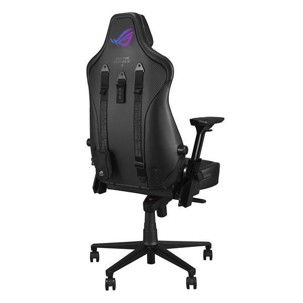 ASUS herní křeslo ROG Courser,  RGB, černá3