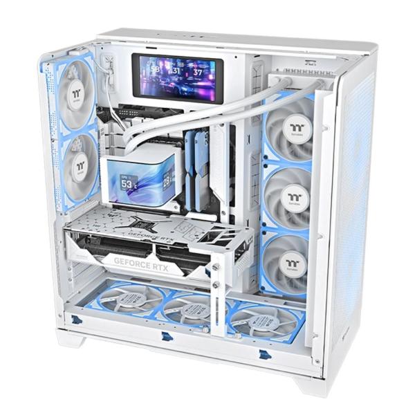 THERMALTAKE Vodní chladič MAGCurve 360 Ultra Snow Edition,  3x120mm ARGB,  bílá5