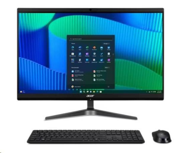 BAZAR - ACER PC AiO Veriton Z2524G, Ultra 5 125U, 23.8"FHD, 8GB, 512GB SSD, Intel Graphics, W11P, Black - Poškozený obal (Kompl