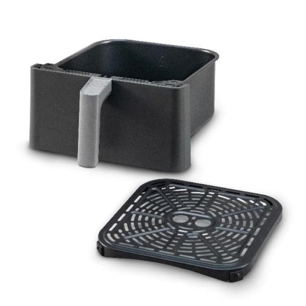 Cosori Dual Blaze 6.4L SMART horkovzdušná  fritéza + 5x špíz a gril. rošt,  černá7