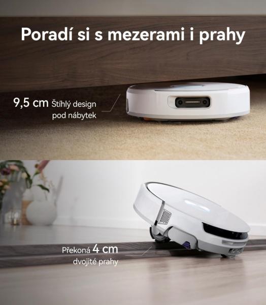 BAZAR - Narwal Flow compact station - AI robotický vysavač s pásovým mopem a samočistící stanicí s napojením na odpad -3