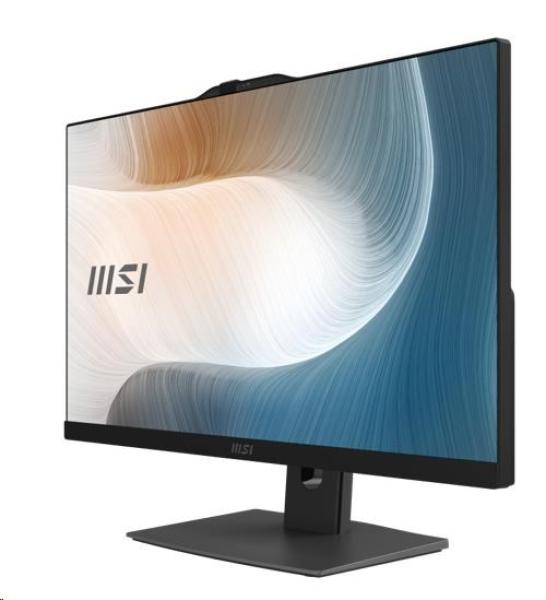 MSI PC AiO Modern AM242P 1M-2088XEU,  Core 5 120U,  23.8 FHD,  Anti-Glare,  Non-Touch,  16GB,  512GB SSD,  N/ A,  No OS,  Black2