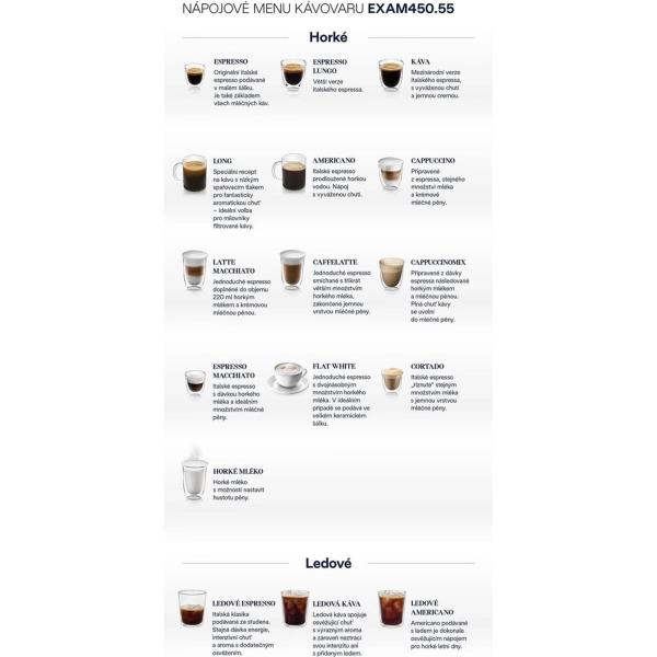 BAZAR - DeLonghi Rivelia EXAM440.55.G,  automatický kávovar šedý,  LatteCrema,  Bean Switch,  Bean Adapt,  16 nápojů - Poškoz6