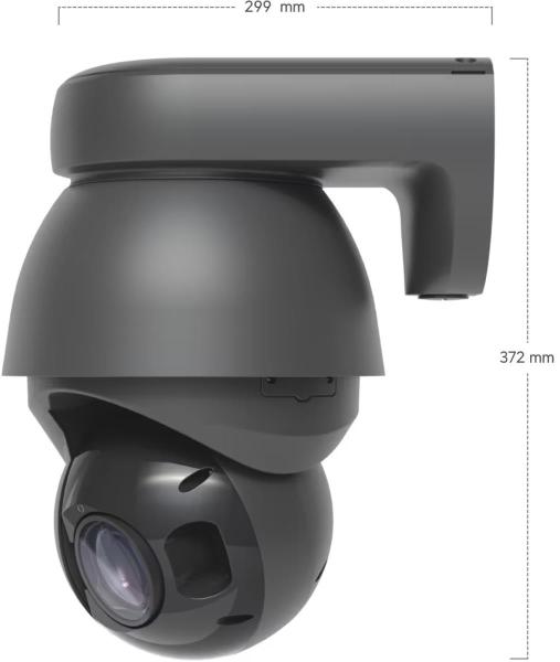 UBNT AI PTZ Precision - 8MP PTZ IP Kamera,  Černá10