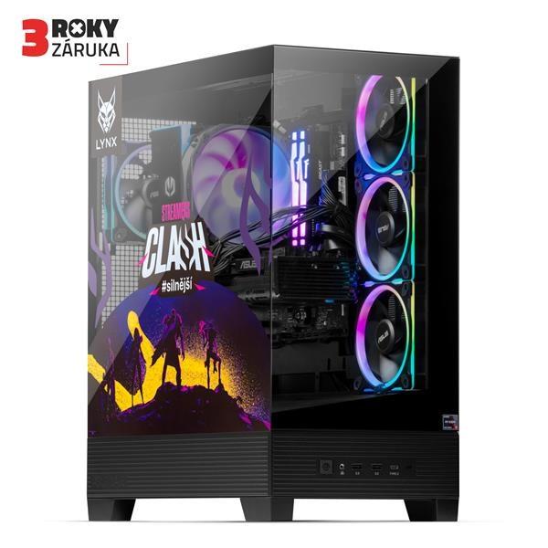 LYNX Streamers Clash Ryzen 7 7800X3D 32GB 1TB SSD NVMe RX 9070 16G W11 Home