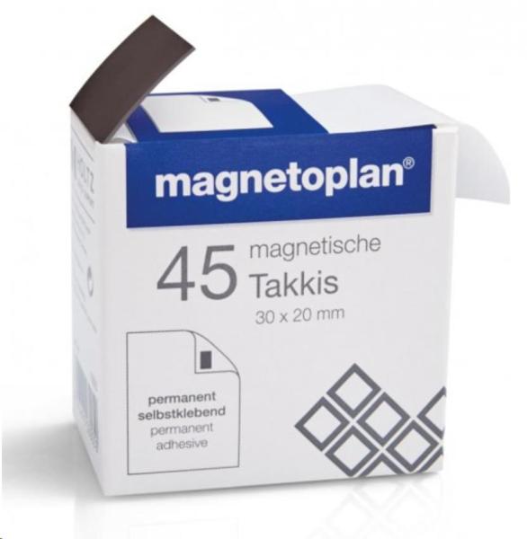 Samolepiace magnety Magnetoplan Takkis (45ks)