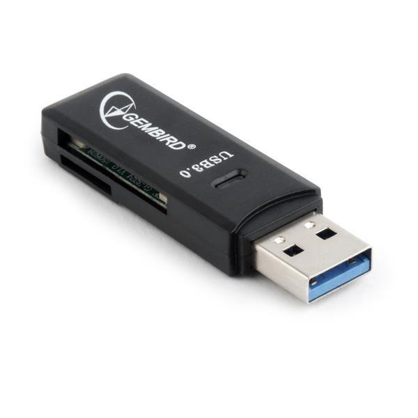 Čítačka kariet GEMBIRD USB 3.0,  mini dizajn,  UHB-CR3-01