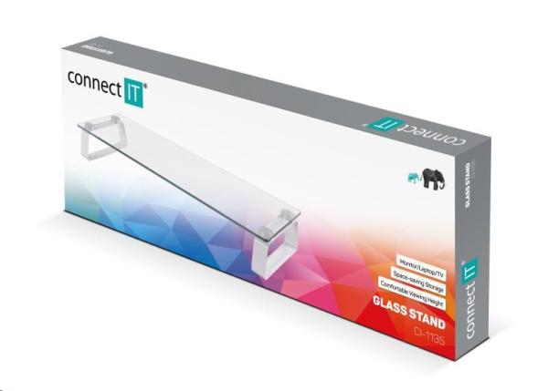 CONNECT IT LCD stojan,  biely1