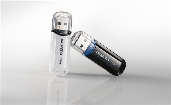 ADATA Flash disk 32GB C906,  USB 2.0 Klasická,  čierna0