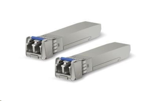UBNT U Fiber UF-SM-10G,  2-PACK [2ks SFP+ 10G moduly,  jednovidové,  LC konektor]