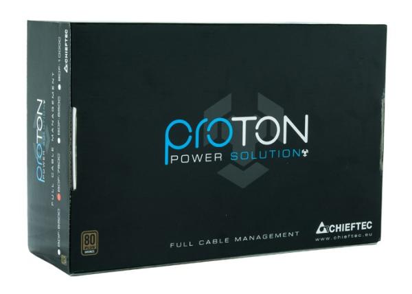 Napájací zdroj CHIEFTEC Proton,  BDF-750C,  750W,  14cm ventilátor,  PFC,  80+ Bronze,  vedenie káblov1