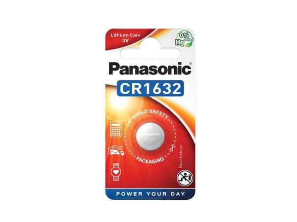 PANASONIC Lithiová baterie (knoflíková) CR-1632EL/ 1B  3V (Blistr 1ks)