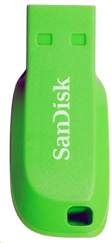 SanDisk Flash disk 32GB Cruzer Blade,  USB 2.0,  zelená0 