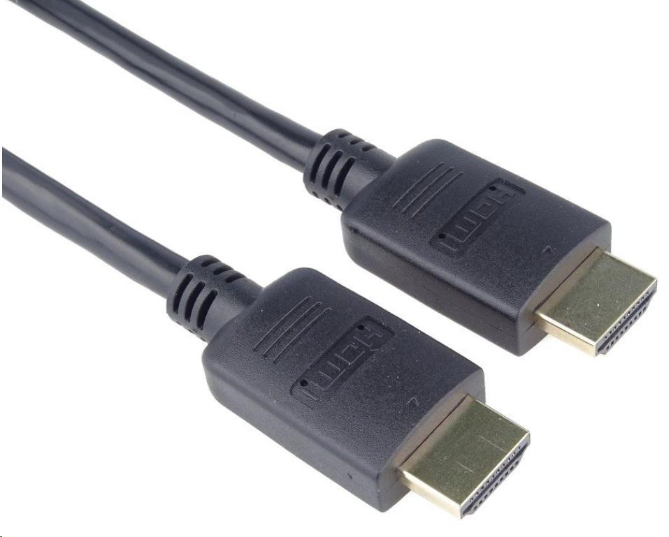 PremiumCord HDMI 2.0 Vysokorýchlostný + ethernetový kábel,  pozlátené konektory,  2 m0 