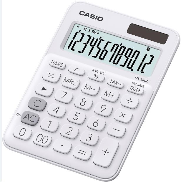 CASIO kalkulačka MS 20UC WE,  Stolní kalkulátor0 