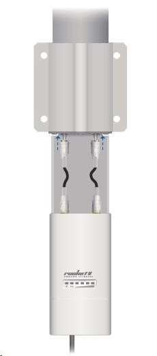 UBNT airMAX všesmerová anténa AMO-2G13 [všesmerová anténa MIMO,  2.4GHz,  13dBi,  raketová súprava]5 