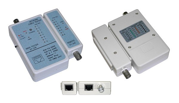 GEMBIRD Eth tester káblov NCT-1 pre RJ45,  RG582 