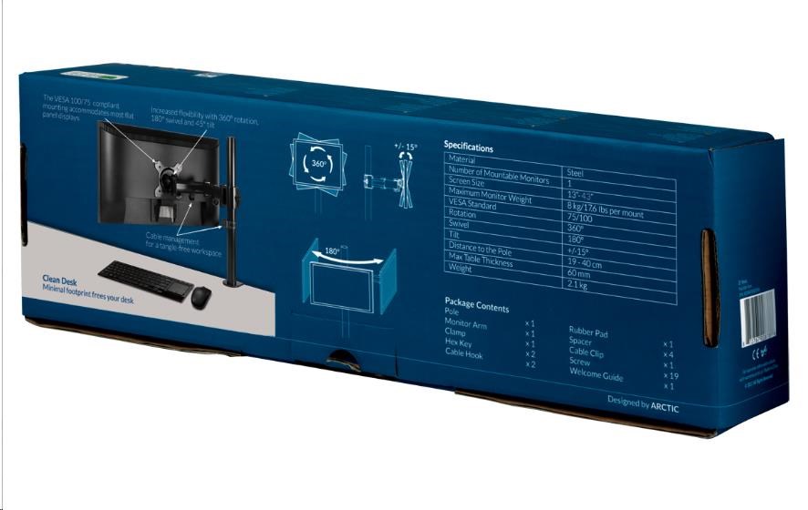 ARCTIC Z1 Základný držiak monitora9 