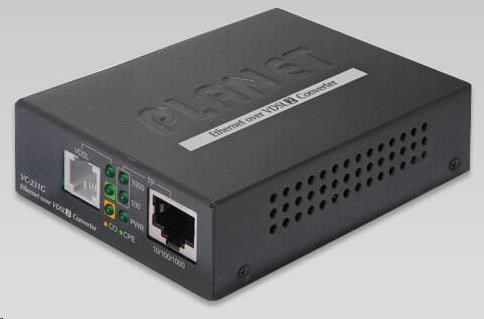 Planet VC-231G,  Eth. VDSL2 konvertor,  1000Base-T,  master/ slave,  profil 30a,  G.993.5 Vectoring,  G.INP,  RJ-110 