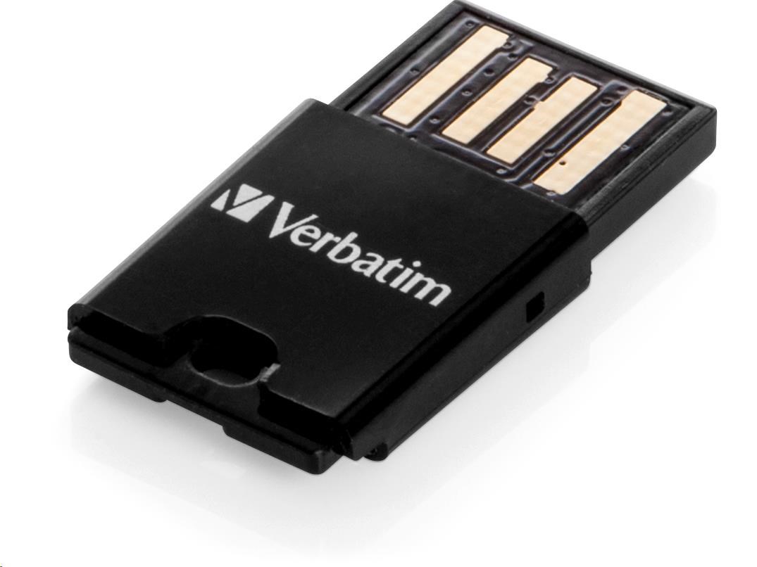 VERBATIM Tablet microSDHC C10/ U1 s USB čítačkou 16GB (R:45MB/ s,  W:10MB/ s)3 