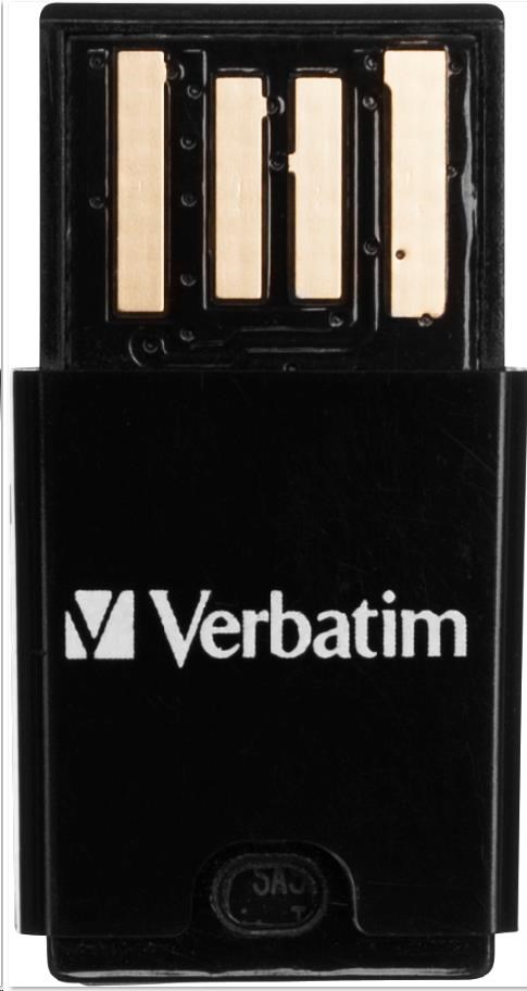 VERBATIM Tablet microSDHC C10/ U1 s USB čítačkou 16GB (R:45MB/ s,  W:10MB/ s)4 