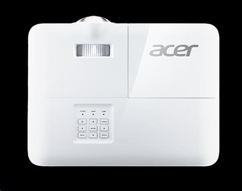 ACER Projektor S1386WH,  DLP,  ShortThrow,  WXGA ,  3600lm,  20000/ 1,  HMDI,  3.1kg,  živ. lampy 4000 hod2 