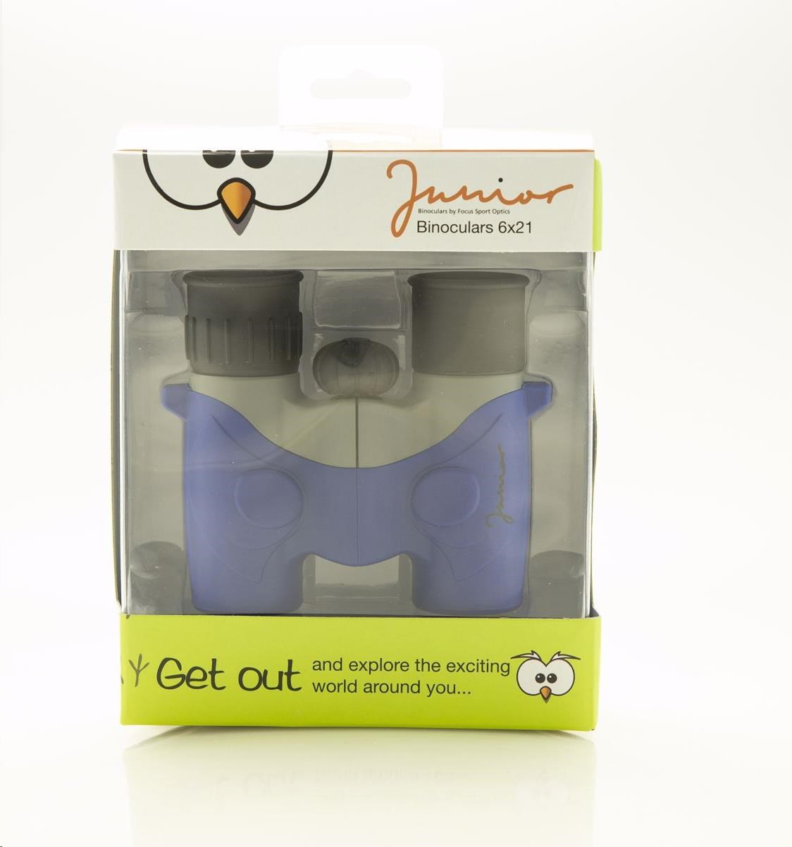 Focus dalekohled Junior 6x21 Blue/ Grey2 