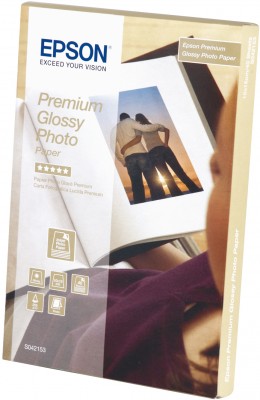Papier EPSON Premium Glossy Photo 10x15 (40 listov),  255 g/ m21 