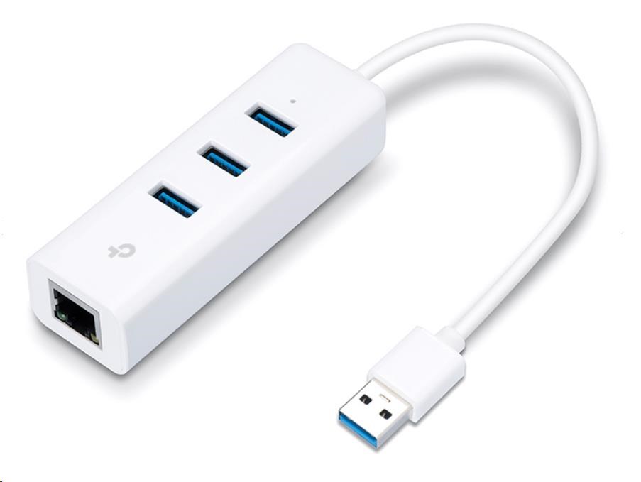 TP-Link UE330 USB/ Ethernet adapter (3xUSB3.0,  1xGbE)0 