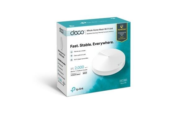 TP-Link Deco M5(1-pack) WiFi5 Mesh (AC1300,  2, 4GHz/ 5GHz,  2xGbELAN/ WAN)9 