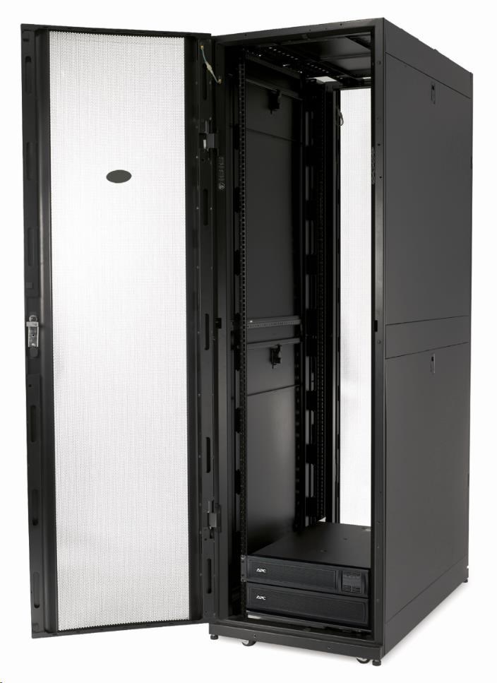 APC NetShelter SX 45U 600 mm široká x 1070 mm hlboká skriňa s bočnicami čierna0 