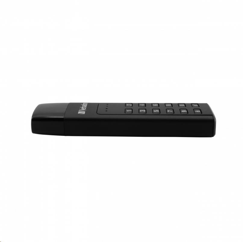 VERBATIM USB C 3.1 disk 32 GB - klávesnica Secure (R:160/ W:130 MB/ s) GDPR1 