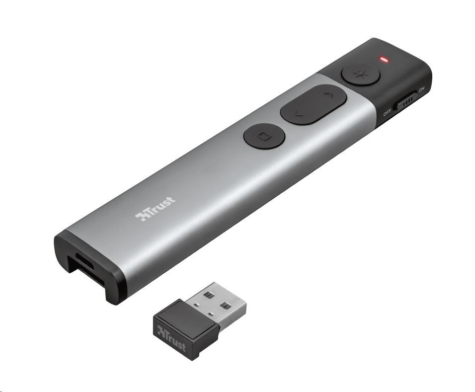 TRUST Prezentér Kazun Aluminium Wireless Presenter3 