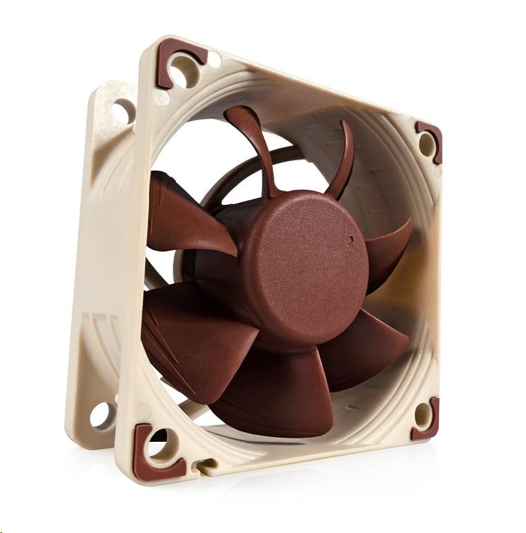 NOCTUA Ventilátor NF-A6x25-PWM,  60mm,  hnědá0 